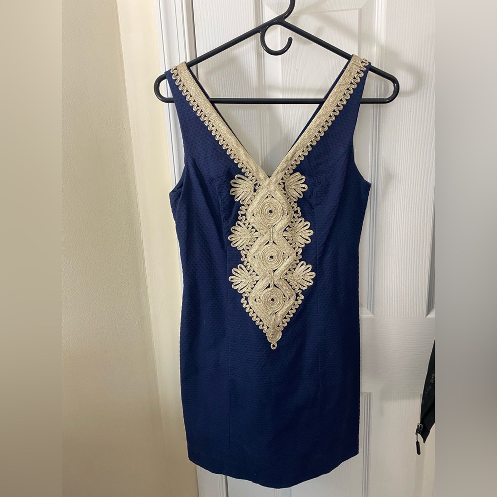 lilly pulitzer v neck dress